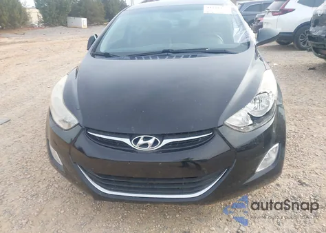2013 Hyundai Elantra Gls z USA, uszkodzony, nr VIN 5NPDH4AE8DH407326